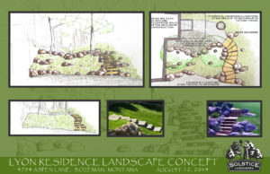 Rustic Landscape Design - Bozeman, Montana