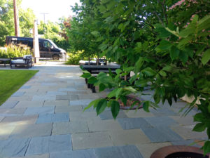 Modern Bluestone Patio - Bozeman, Montana