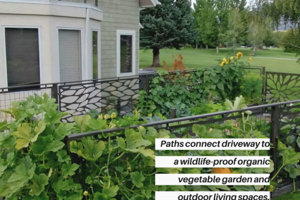 2025 Best Montana Landscape Designer Hardscaping Award Winner Vegetable Garden Design
