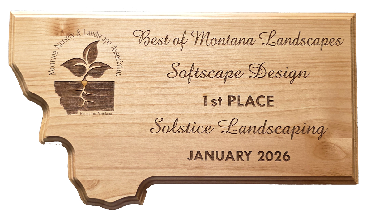 2025 Best Montana Landscape Designer Softcaping Award Winner