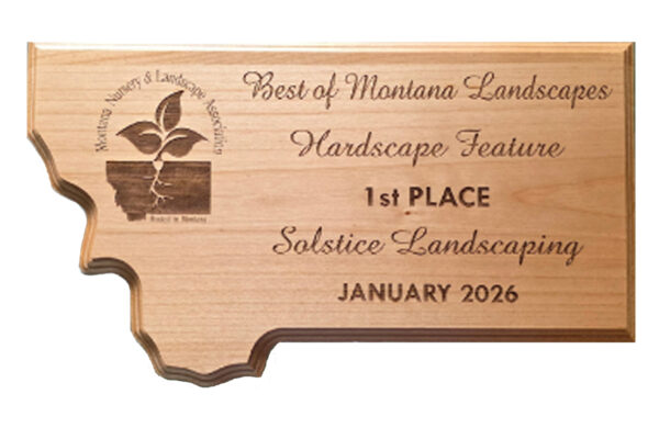 Bozeman Best Landscape Designer Award