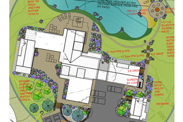 Clark - luxury landscape design Bozeman, landscape design Big Sky, landscape design Livingston, landscape design Ennis mt, Montana landscape architect, landscape lighting Big Sky