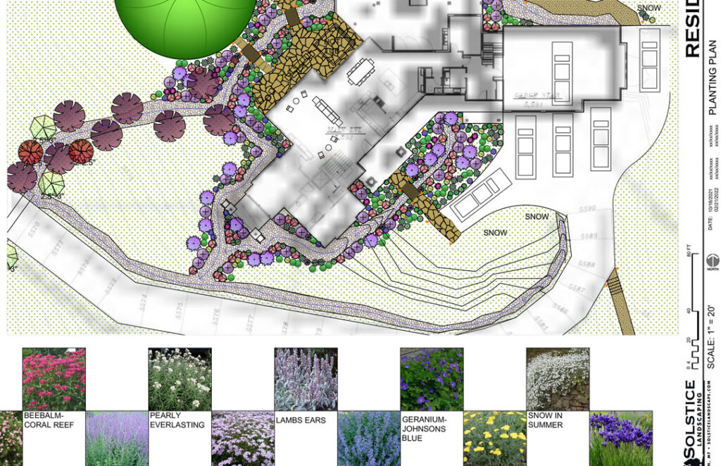 Watts - landscape design Big Sky mt, luxury landscape design Bozeman, luxury landscape design Big Sky, Montana landscape architect