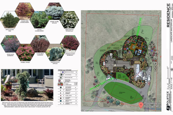 Kozubal - landscape design Big Sky MT, luxury landscape design Bozeman, luxury landscape design Big Sky, Montana landscape architect