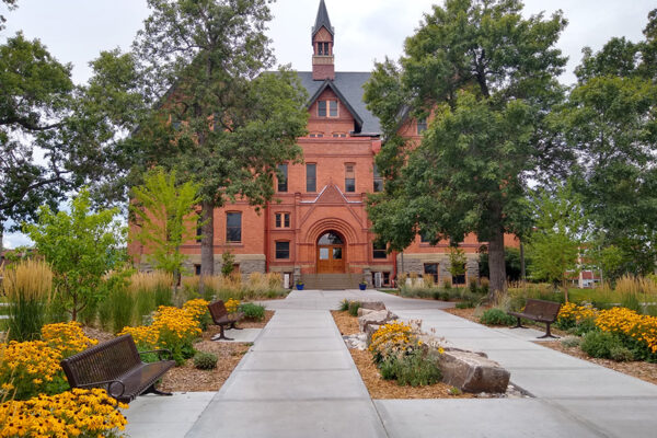 MSU Montana Hall – Montana landscape architect, Bozeman landscape designers