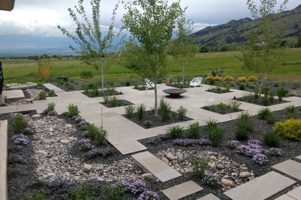 Grace - luxury landscape design Bozeman, Bozeman outdoor living design, Bozeman landscape designers, Bozeman landscaping, Bozeman landscape architects