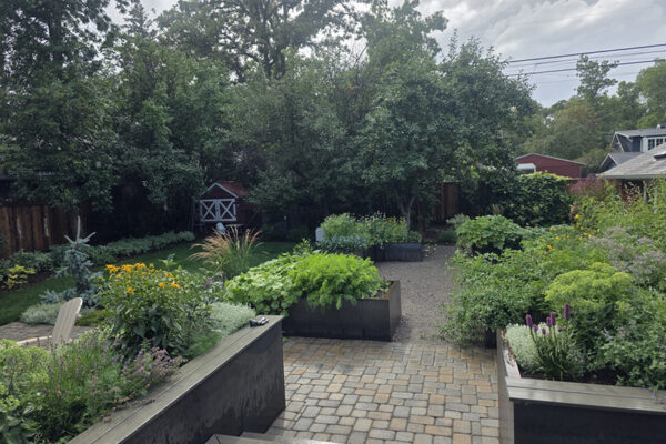 Bueno Keith - landscape design Bozeman, Bozeman landscaping, landscape architect Bozeman, outdoor living Bozeman, Bozeman steel planters, luxury landscape design Bozeman