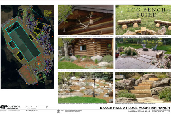 Ranch Hall – Big Sky landscaping companies, Big Sky landscape design, landscape designer Big Sky, Big Sky landscaping
