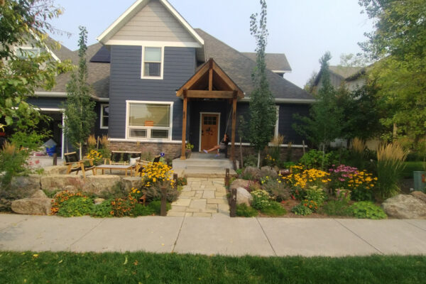 Hill - landscape design Bozeman, Bozeman landscaping, hardscape design Bozeman, residential landscape design Bozeman