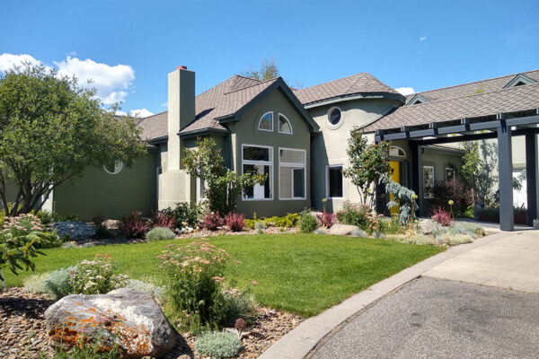 Sample Putnam - Bozeman landscape designers, Bozeman landscape architects, outdoor living design Bozeman, Bozeman steel planters