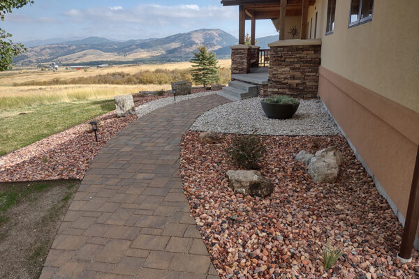 Christiansen – Fire wise landscaping Bozeman, Bozeman landscape designer, Bozeman landscaping companies, Bozeman outdoor living design