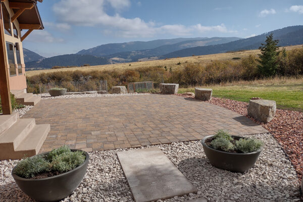 Christiansen – Fire wise landscaping Bozeman, Bozeman landscape designer, Bozeman landscaping companies, Bozeman outdoor living design
