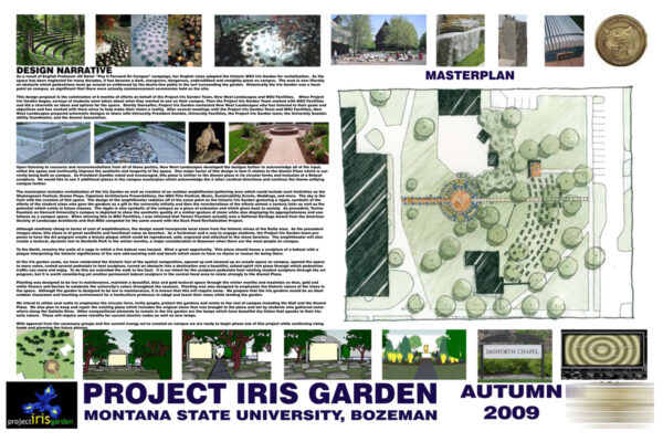 MSU Iris Garden – Bozeman landscape architects, Bozeman landscape designers, Bozeman garden designers