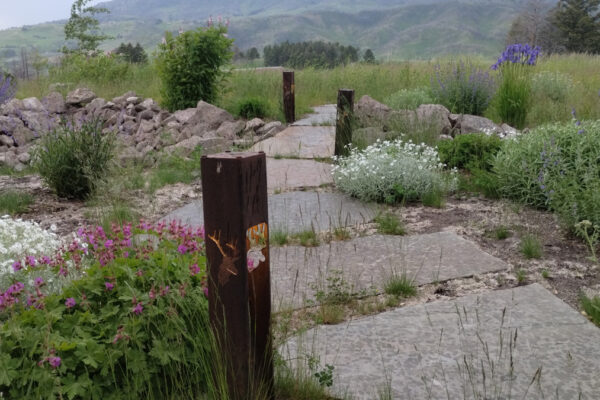 Flagstone Landscaping in Livingston Montana Landscape Lights in Big Sky Montana Native Landscaping Big Sky Montana