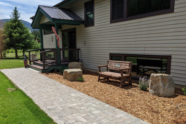 Paver Patio, Paver Walk, Sky Landscapers, Bozeman Hardscaping, Montana Hardscaping, Big Sky Landsaping