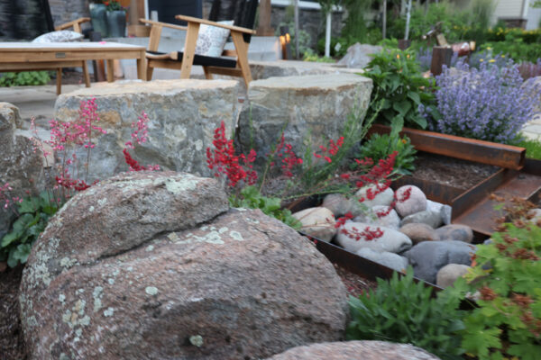 High End Custom Landscaping in South Bozeman Montana with Drought Tolerant Plantings