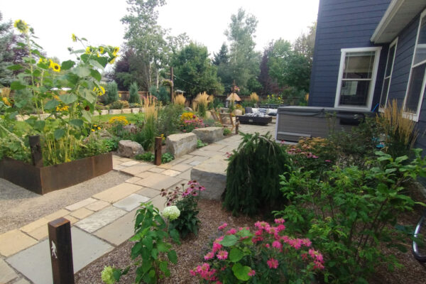 Bozeman Landscapers Create Colorful Landscaping Project