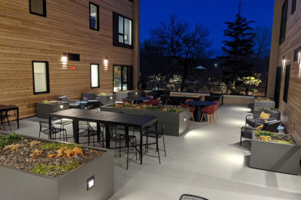 Rooftop Landscaping and Planters