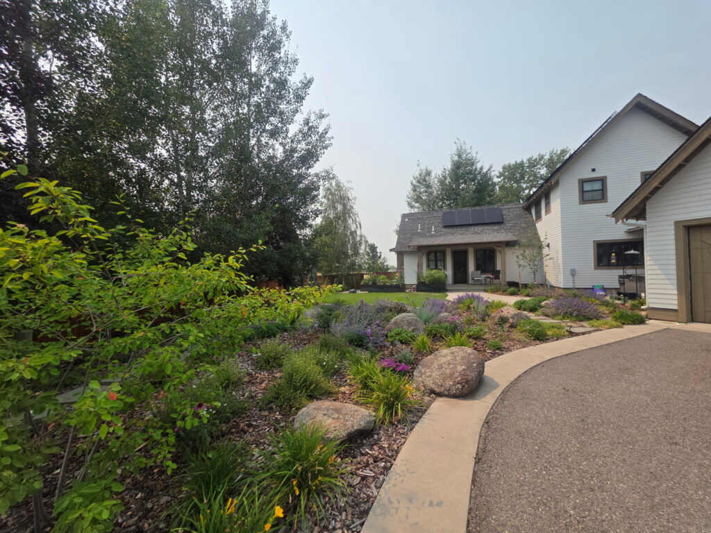 Solstice Landscaping Stone Pathways and Backyard Landscaping Installation